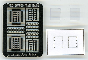 1/20 SF70H Tail light (LED) 2*Kits no.2