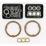 Wooden steering wheel & meter panel