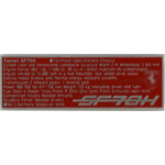 1/20 SF70H データープレート No.5  (セバスチャン・ベッテル 仕様)