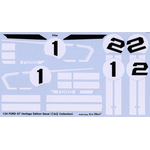 1/24 FORD GT Heritage Edition Decal (①&② Collection)