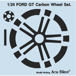 Carbon pattern of real similar car