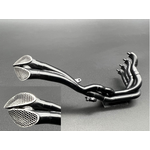 Muffler end