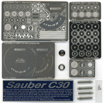 1/20 Sauber C30 F-1 8point Full Set. No.16 (Kamui Kobayashi Type)