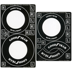 1/12 タイレル003 1971 モナコGP Good year タイヤ ペイント テンプレート 2セット