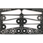 1/12 ドゥカティ スーパーレッジェーラV4 ギャー&チェーセット