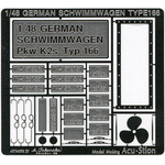 1/48 German Schwimmwagen Type 166 Mechanical parts Set.