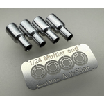 1/24 フェラーリ 250GTOマフラーセット×4 (完成品)