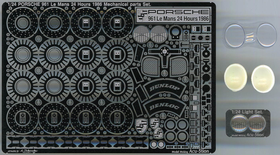 1/24 ポルシェ 961 1986ルマン メカニカルパーツ 2点セット
