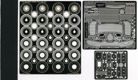 1/24 McLAREN SENNA Mechanical parts & Disk rotor Set.