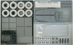 1/12 ヤードレー M23 1974 6点 フルセット
