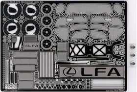 1/24 LEXUS LFA Exhaust 2point parts Set.
