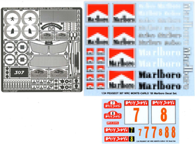 1/24 プジョ 307 WRC モンテ-カルロ '05 2点セット