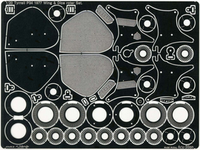 1/20 Tyrrell P34 1977 Wing & Dice roter Set. (＋Seat belt)