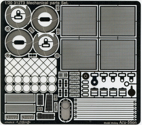 1/20 Ferrari 312T3 Mechanical parts Set.