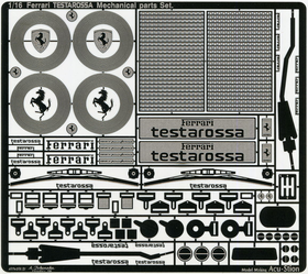 1/16 TESTAROSSA Mechanical parts Set.