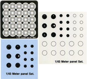 1/43 メーター パネル セット