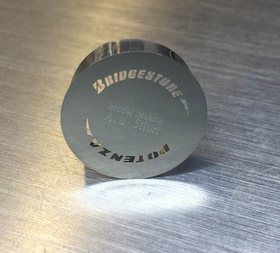 1/43 POTENZA arrow Tire Paint template cap Set. (right)