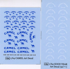 1/64 CAMEL Art Decal