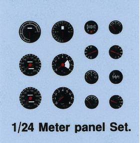 1/24 Meter panel Decal