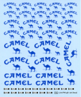 1/20 FW14B CAMEL Art Decal