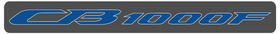 1/12 ホンダ CB1000F ネームプレート