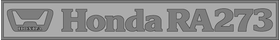 ACT-0478 1/12 ホンダ RA 272 ネームプレート