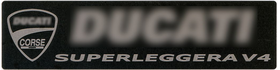 1/12 DUCATI SUPERLEGGERA V4 Name plate