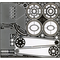 1/12 DUCATI DESMOSEDICI Mechanical parts Set. (Beginner)