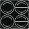 1/24 POTENZA arrow Tire Paint template Set.