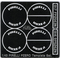 1/43 PIRELLI PZERO Template Set.