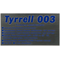 Tyrrell 003 name plate